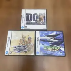人気DSソフト 3本セット ドラゴンクエスト・聖剣伝説・スターフォックス