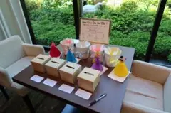 ドレス色当てクイズセット ディズニープリンセス 新郎新婦受け付けボード