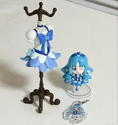 キュアマリン フィギュア トルソー めじるしアクセサリー ガチャガチャ セット