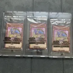 ケ*ウ様 遊戯王　セブンイレブン限定　ブラックマジシャンガール未開封３枚セット