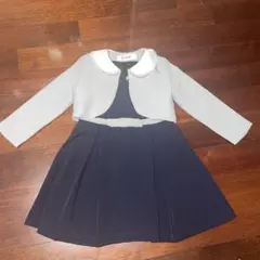 ネイビー ドレス カーディガン セット　美品