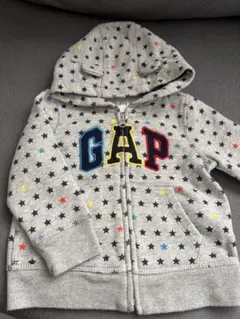 GAP 星柄 フード付きトレーナー 12-18ヶ月