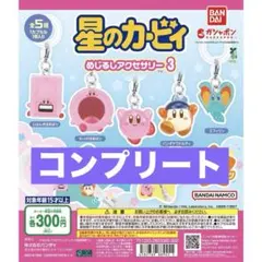 匿名配送 星のカービィ めじるしアクセサリー3 ガチャ 全５種類 コンプリート