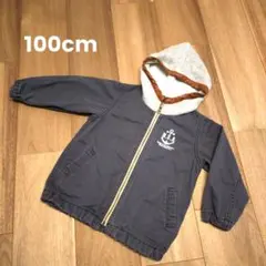 De Nachos 100cm フード付き ブルゾン パーカー イカリ柄 日本製