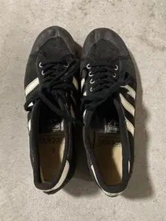 80s 90s ヴィンテージ adidas スニーカー KORFU ブラック