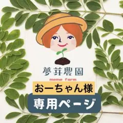 おーちゃん様　　専用ページ
