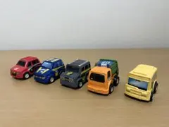 ミニカーセット 5台
