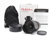 ★極上品★ SAMYANG 14mm F2.8 ED AS IF SONYのサムネイル