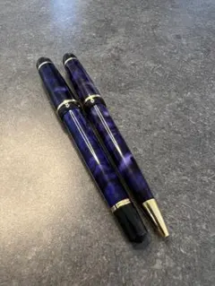 ウォーターマン WATERMAN 万年筆・ボールペン セット マーブルパープルのサムネイル