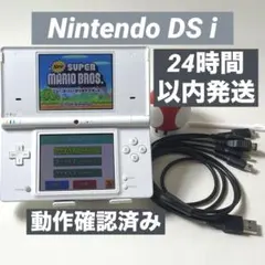 Nintendo DSi ブラック 本体 動作確認済 充電ケーブル付 su114