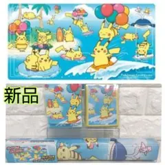 なみのり ピカチュウ プレイマット デッキシールド デッキケース