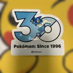 韓国限定　ポケモン　メガフェスタ　30周年ランダムステッカー　カイオーガ ポケモン 30周年 メガフェスタ ランダムステッカー カイオーガ 韓国