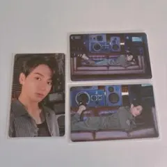 BTS JUNGKOOK BE アルバムトレカ 3枚セット
