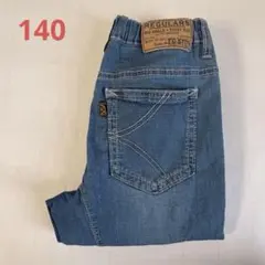エフオーキッズ スリム ストレッチ デニムパンツ 140 キッズ