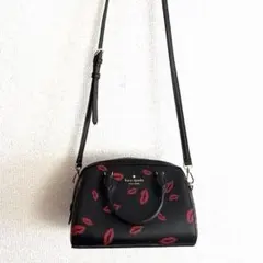 美品♥ケイトスペード♠︎♤LIPデザイン バッグ ショルダーストラップ付き☆のサムネイル