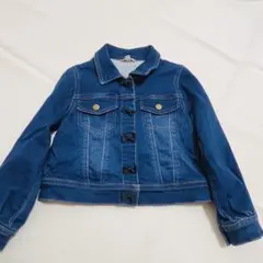 anyFAM 濃い青 デニムジャケット 110cm