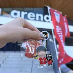 バレーボール日本代表 小川智大選手 ユニフォームキーホルダー&マルチマーカー