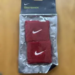 Nike ナイキ✴︎リストバンド レッド 2個セット✴︎レッド✴︎新品未使用