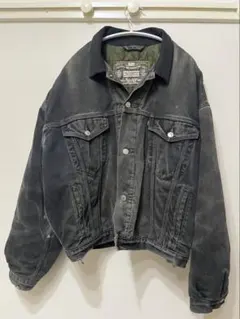 【1980】Levi's デニムジャケット ブラック キルティング