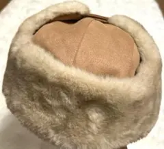 niko and…ベージュ フェイクファー フライトキャップレディース