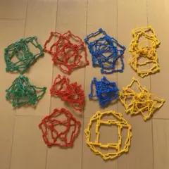 【お値下げ中】3D GEO FIX ジュニアセット　立体パズル(箱無し)