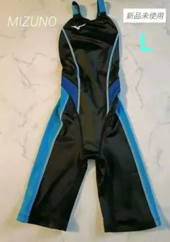 Mizuno スポーツ用水着 Lサイズ ブラック/ブルー
