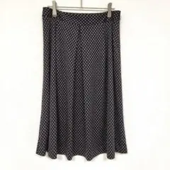HUMANWOMAN　フレアスカート ひざ丈　日本製　Lのサムネイル