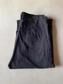 ヘリンボーン ワークパンツ