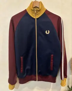 【希少】FRED PERRY トラックジャケット ジャージ マルチカラー 刺繍