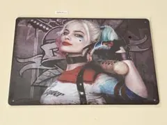 ハーレイ・クイン Harley Quinn ブリキ看板 インテリア