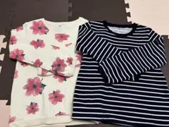 裏起毛トレーナー　２枚セット