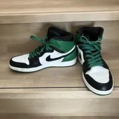 Nike Air Jordan 1 ホワイト/ブラック/グリーン