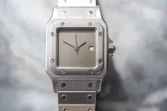 Cartier サントス カレ LM 2960 ゴースト 自動巻き 腕時計