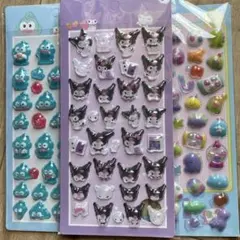 あけましておめでとう！！！3枚底値スタート キャラクターシールりったい ぷくぷく