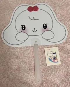 IVE MINIVE ポップアップ 入場特典 うちわ シール ウォニョン