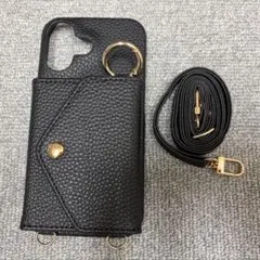 【新品未使用】iPhone16 ケース ショルダー付き