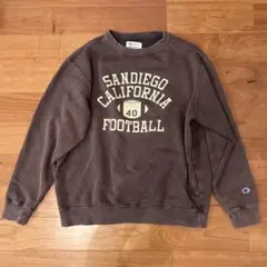 Champion サンディエゴ フットボール スウェット M