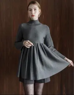 acka. peplum knit topsのサムネイル
