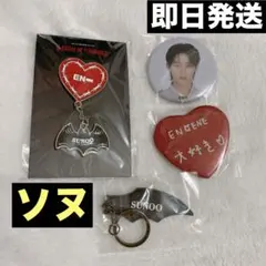 enhypen ミュージアム　ソヌ　ピンバッジ　カプセルトイ　キーホルダー