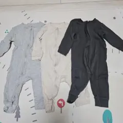 ネクストNEXT　ロンパース・カバーオール 3点セット