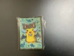 未拆封 メガリザードンxのポンチョを着たピカチュウ　デッキシールド153