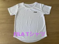 FILA 半袖Tシャツ ホワイト 小さめ　Lサイズのサムネイル
