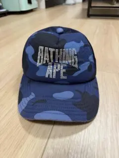 A BATHING APE カモフラ メッシュキャップ - メルカリ