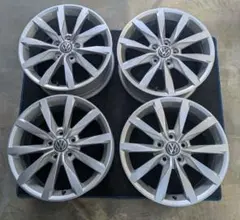 VW ゴルフ8 純正 17インチ アルミホイール 4本セット 美品 #A22H