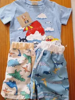 ベビー 水着、アンパンマン半袖T まとめ売り 80㎝