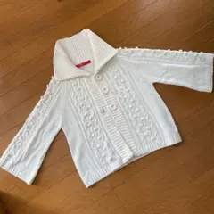 可愛い♡カーディガン　白　M