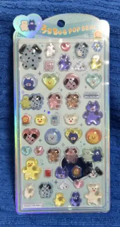 国内正規品 うるちゅるポップシール mojojojo クラックス 匿名配送