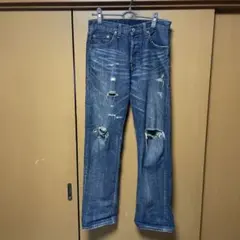 Levi's 501 W30 L32 ダメージ加工デニム