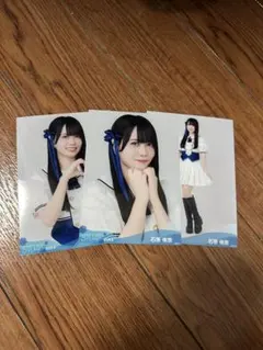STU48 2025年10月度ランダム生写真 石原侑奈 4種コンプ - メルカリ