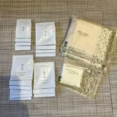 化粧品試供品、ボディタオル、コットンセット